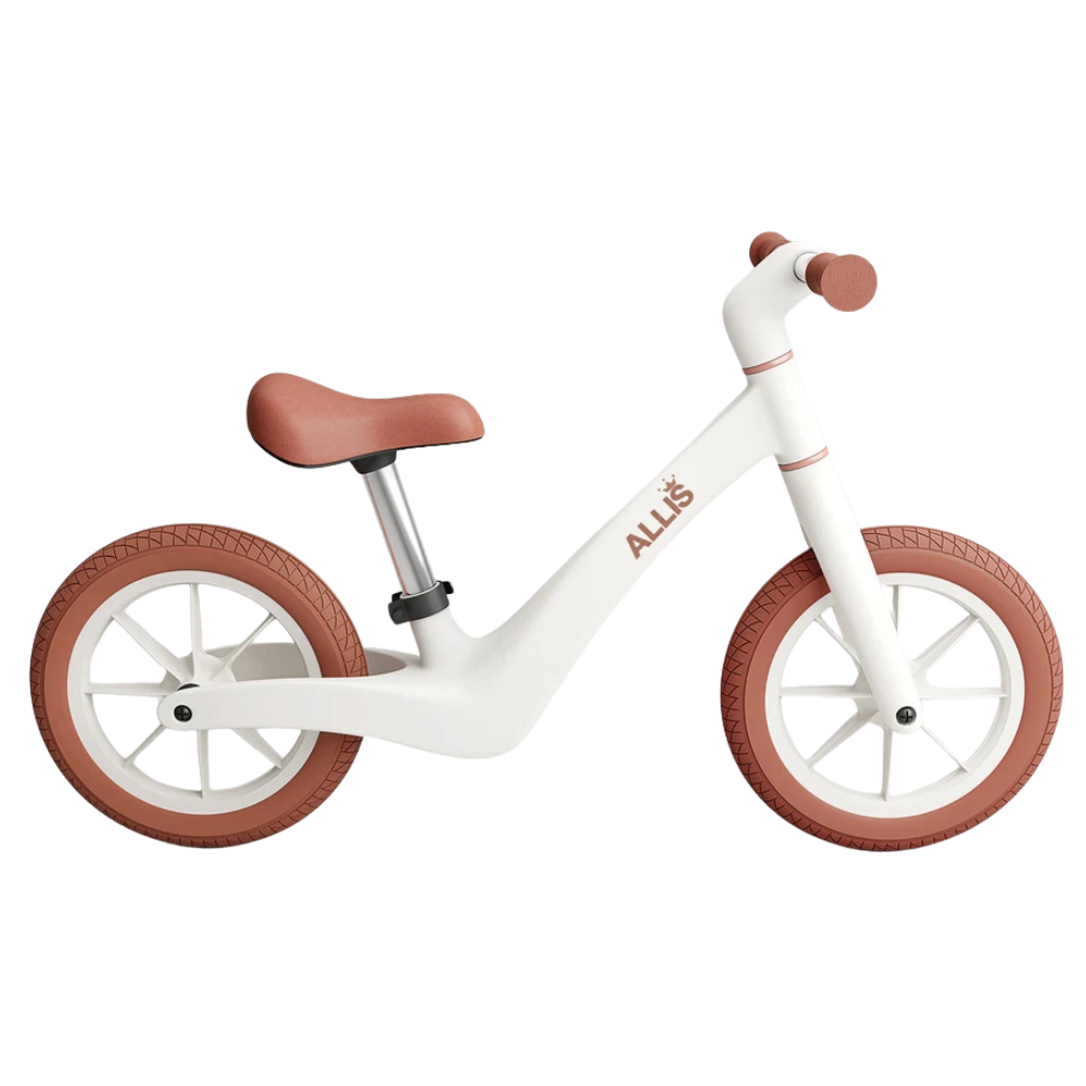 Kids Balance Bike Toddler Training Bicycle Ages 2–5 White