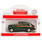 Daffi Warszawa M20 Emergency Post Office Polish Car 1:43 Scale Diecast Model Toy