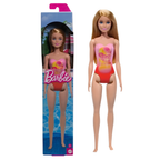 Barbie Beach Doll – Summer Swimsuit Doll 4 Assortments Mattel Summer Collection