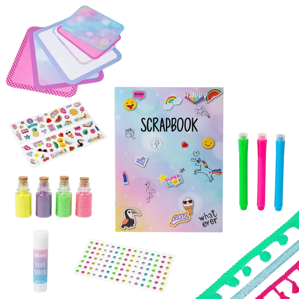 Scrapbook Kit for Kids Girls Arts & Crafts Creative Activity Gift Set