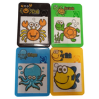 12x Mini Sliding Puzzle Toys Zoo Animal Sea Life Party Bag Fillers