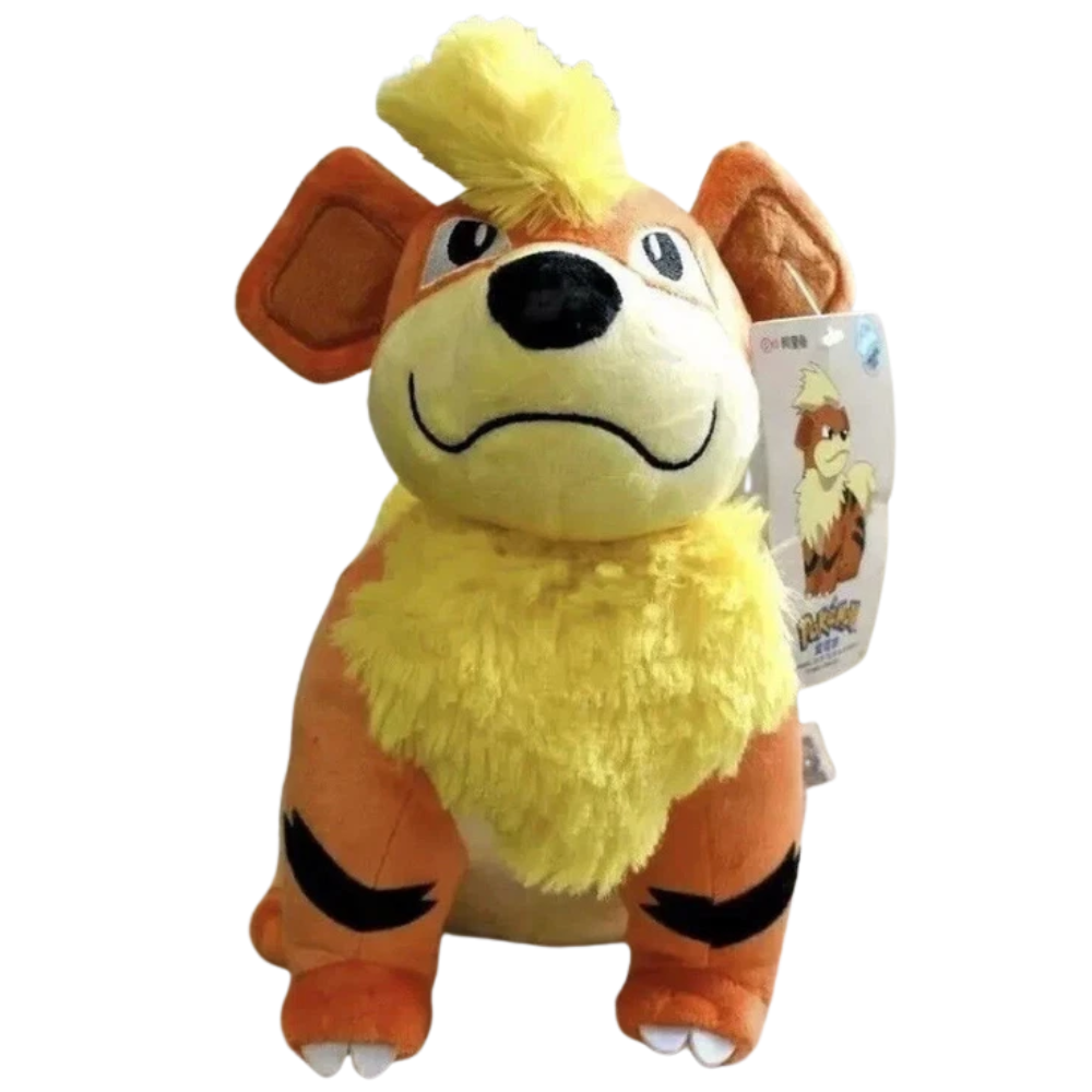 Pokemon Growlithe Plush Soft Toy Teddy 20cm Cute Collectible Kids Gift Brand New Uk Seller Toy