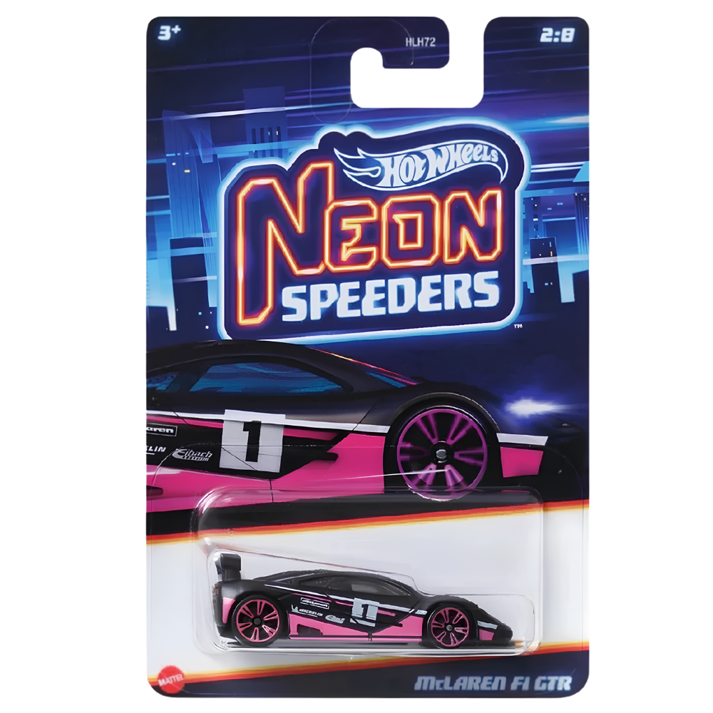 Hot Wheels Neon Speeders Cars 1:64 Scale Choose Model Mattel 2024 Collection