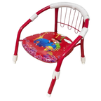 Kids Steel Chair Toddler Metal Chair with Comfortable Ergonomic Seating for Home School assorated