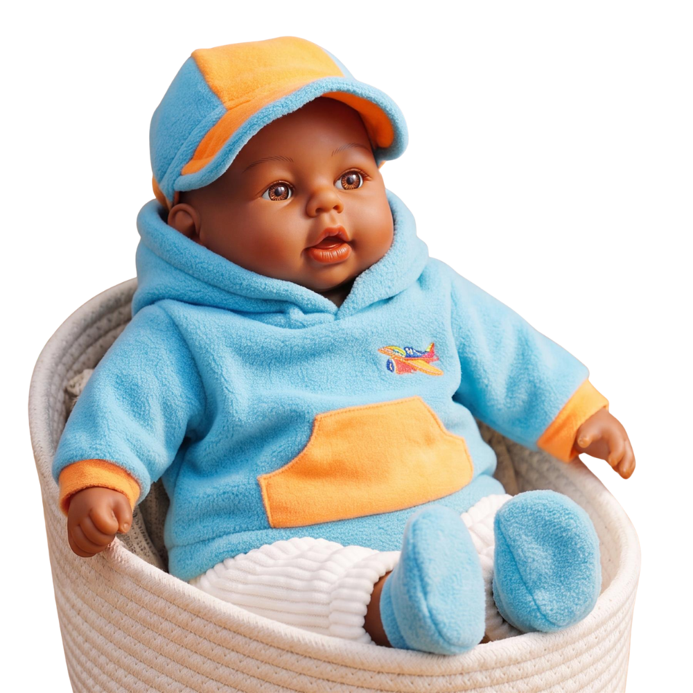 BiBi Doll 18" Soft Body Interactive Baby Doll or 2-Pack Doll Clothes Set Choose
