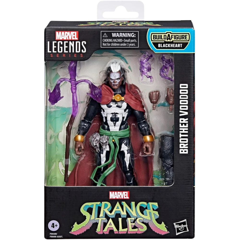 Marvel Legends Brother Voodoo 6-Inch Action Figure with Accessories Collectible Build-A-Figure