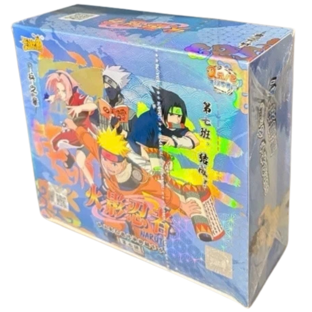 Naruto Kayou Tier 2 Wave 7 TCG Trading Cards 30 Packs Brand New Sealed Box