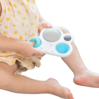 Fat Brain Toys Dimpl Billow & Bright Sensory Cloud & Sun Baby Toy Gift Set
