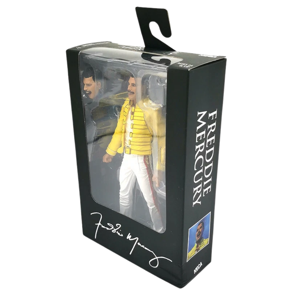 NECA Queen Freddie Mercury Jacket Action Figure Model Scenes Toys Yellow