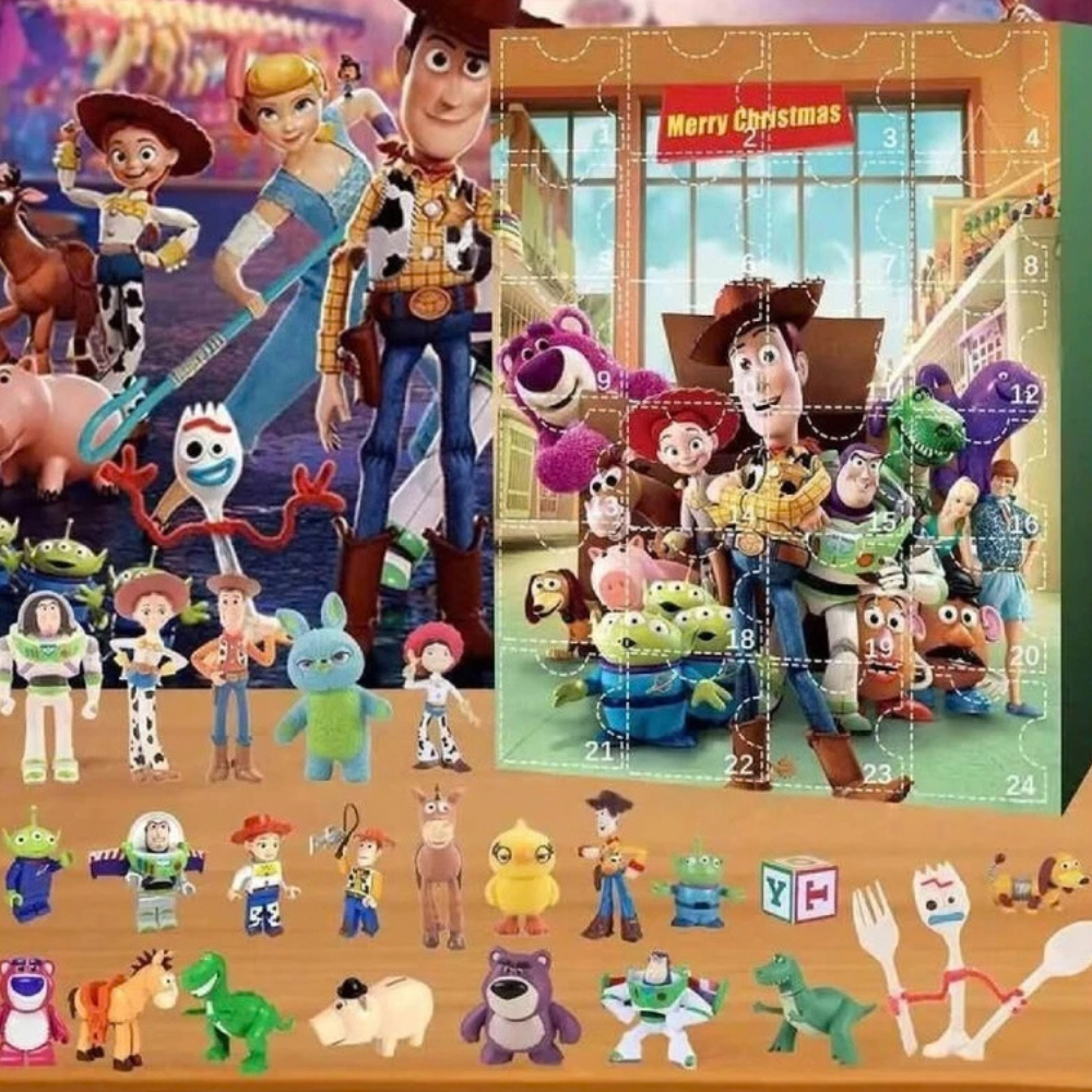 Toy Story Advent Calendar 2026 Christmas Countdown 24 Days Resin Collectible Toy Gift