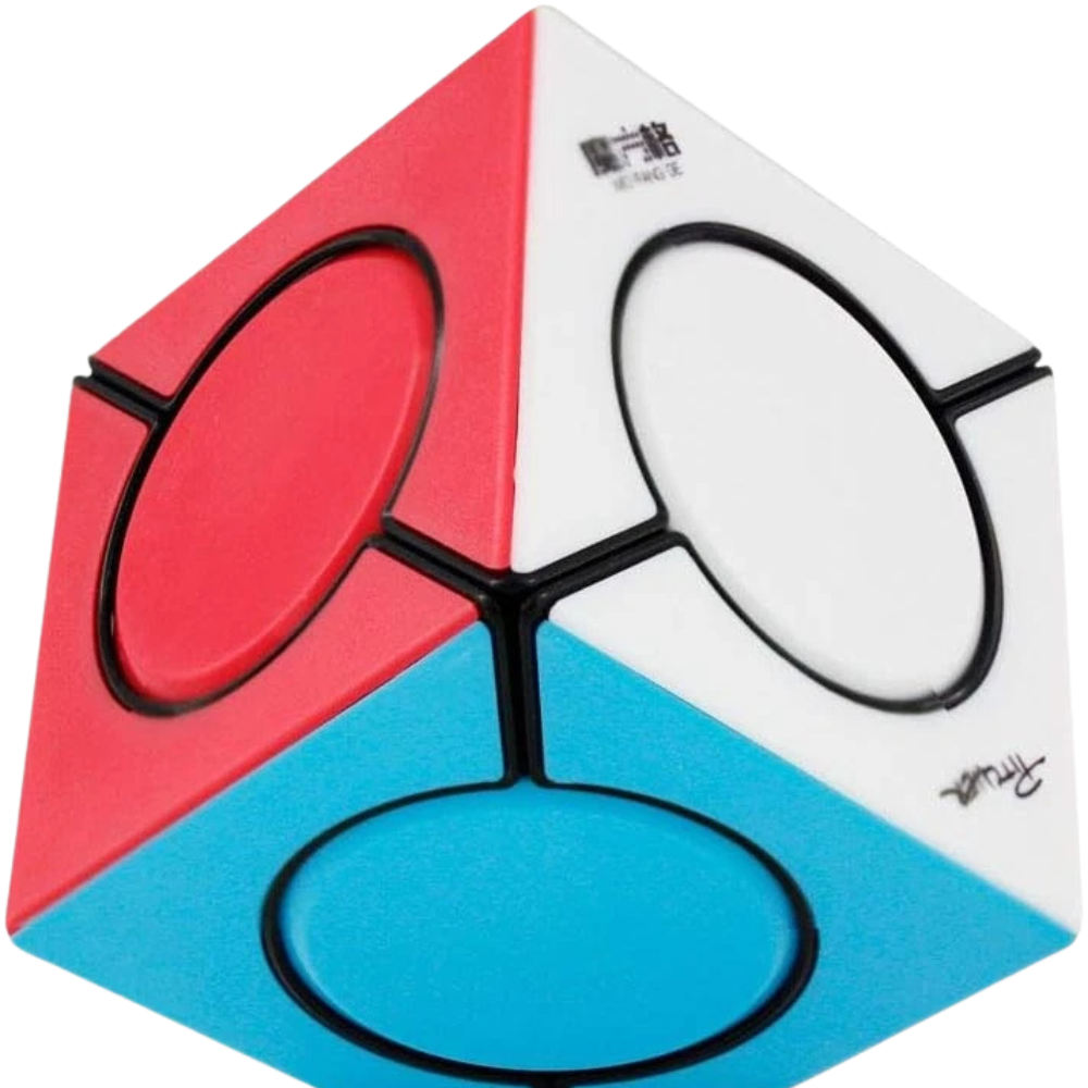 Qiyi Six Spot Stickerless Magic Cube Puzzle Toy Smooth Twister Brain Teaser Gift