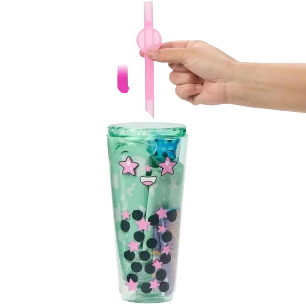 Mattel Barbie Pop Reveal Bubble Tea Series Doll Htj21 Surprise Unboxing Toy Gift for Kids