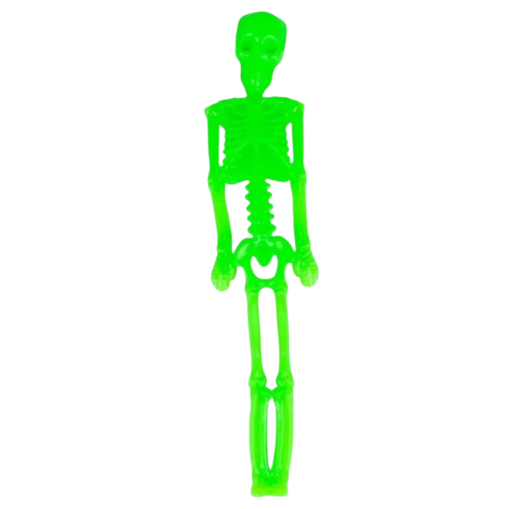 SCRUNCHEMS Stretchy Squishy Skeleton Bendable Halloween Fidget Toy Coffin Box