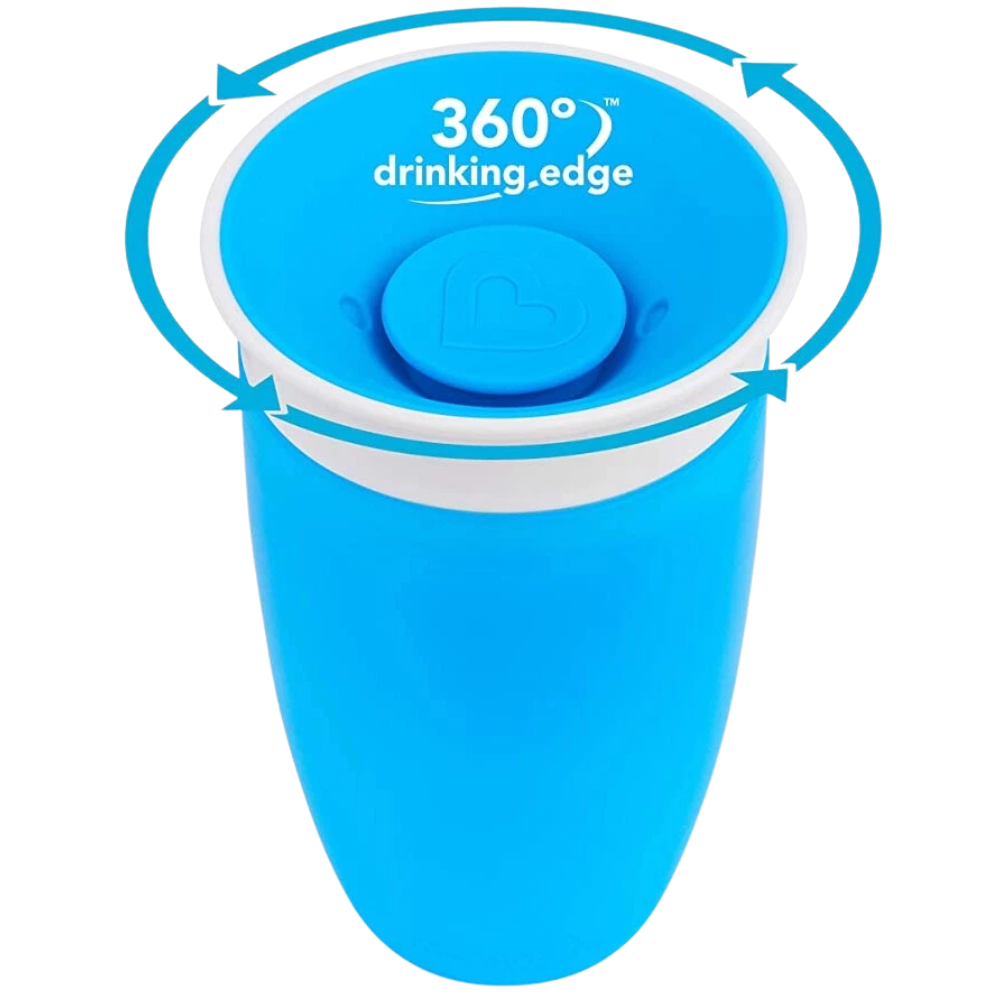 Munchkin Nibbles & Giggles Snack Catcher and Miracle 360 Sippy Cup Gift Set