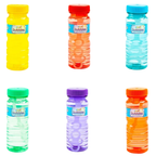 6 Pack Bubbles for Kids Party Bag Fillers Outdoor Bubble Solution 118ml Bottles Fun Toy