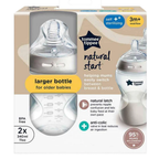Tommee Tippee Natural Start Anti-Colic Baby Bottles 340ml Pack of 2
