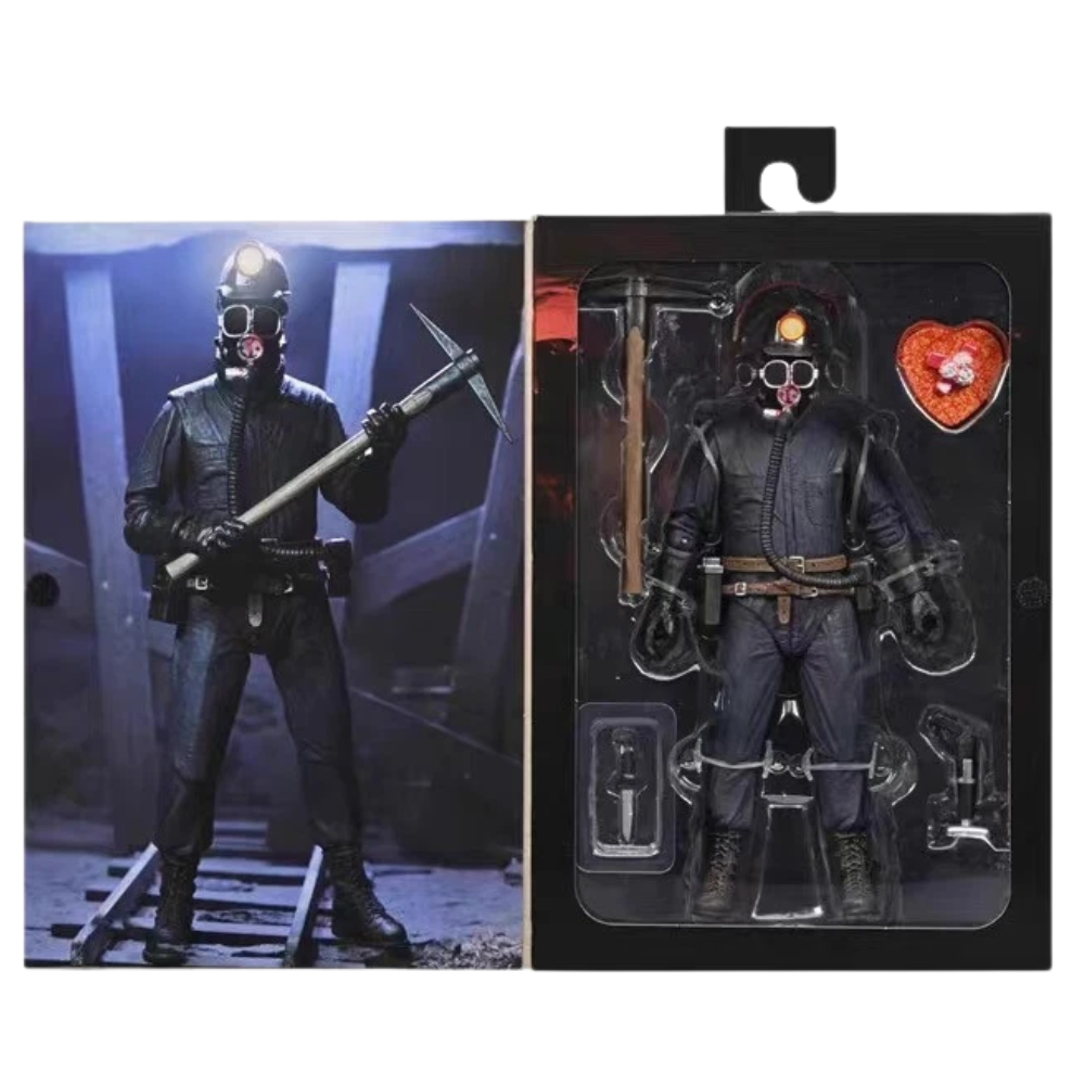 NECA My Bloody Valentine Ultimate Miner Harry Warden 7" Action Figure Toy
