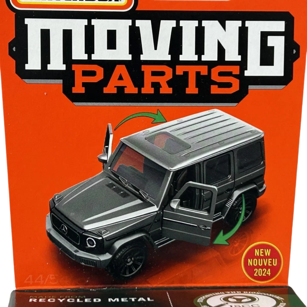 Matchbox 2024 Mercedes-Benz G580 Grey SUV 1:60–1:64 Scale Diecast Model Toy
