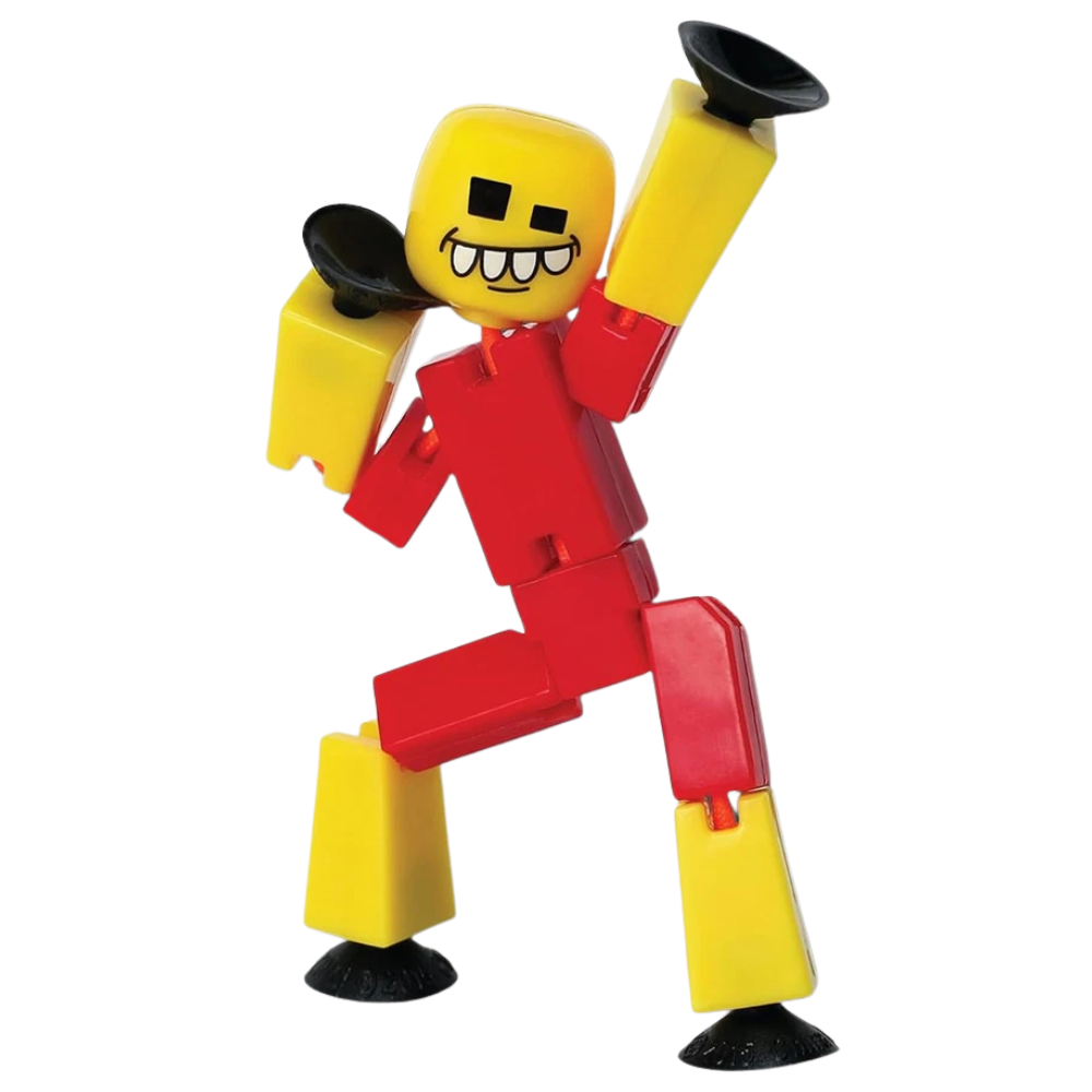 StikBot 3 Pack Crazy Faces Poseable Figures Hilarious Stop Motion Animation Toys for Creative Storytelling & Fun