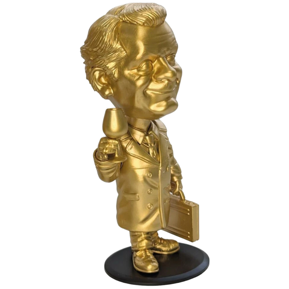 Only Fools and Horses Del Boy Gold Chase Bobble Head Figure 6 Inch Approx Collectible Toyz