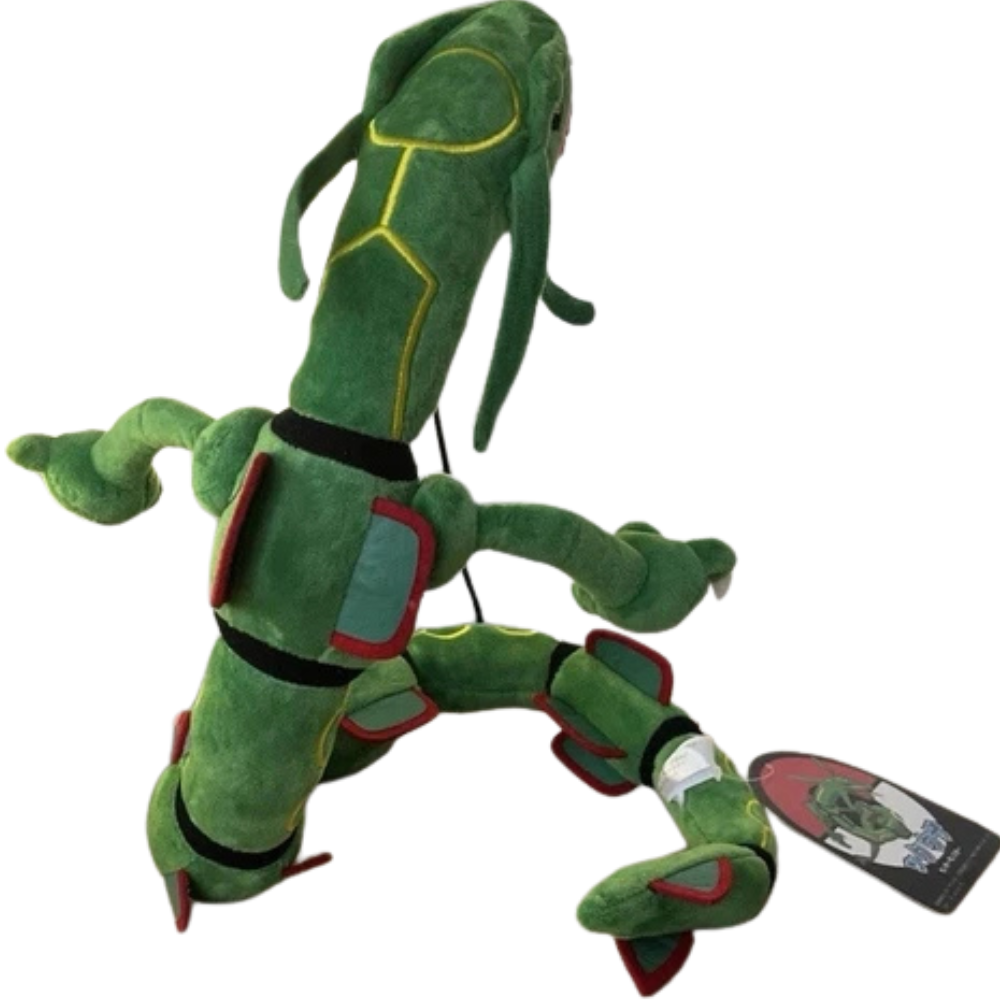 Pokémon Rayquaza Plush Soft Posable Toy 76cm Green Dragon Teddy Collectible Gift