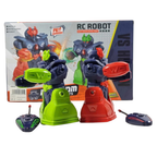 Remote Control Fighting Robots Rc Boxing Battle 2 Player Set Kids Gift Age 6+ Red Green