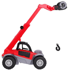 Toyland 1:16 Scale Telehandler Construction Vehicle with 3-in-1 Attachments 3+