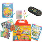 Abeec Big Kids Travel Games Pack 6 Activities for Ages 8-12 Portable Holiday Fun Set