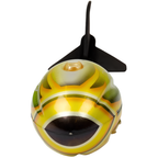 Flying Whistle Ball Lightweight Durable Foam Indoor & Outdoor Toy with Easy-Grip Handles for Kids