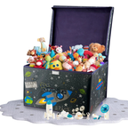 Large Folding Toy Box Collapsible Jumbo Storage Chest Kids Room Space Design