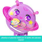 Polly Pocket Planet Polly Compact Playset Space Adventure Micro Doll Accessories Toy 4+