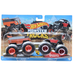 Hot Wheels Monster Trucks Demolition Doubles 2-Pack 1:64 Scale Die-Cast Monster Truck Set Collectible Toy Vehicles