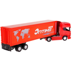 Welly Scania V8 R 730 Logistics Transporter Truck Diecast Model 1:64 Scale Toy Vehicle