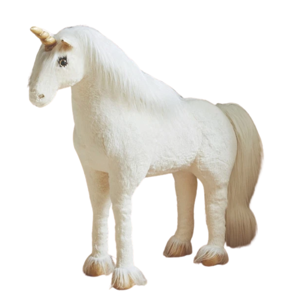 CuddleCo Giant Standing Unicorn Plush Toy Large Soft Stuffed Animal for Kids