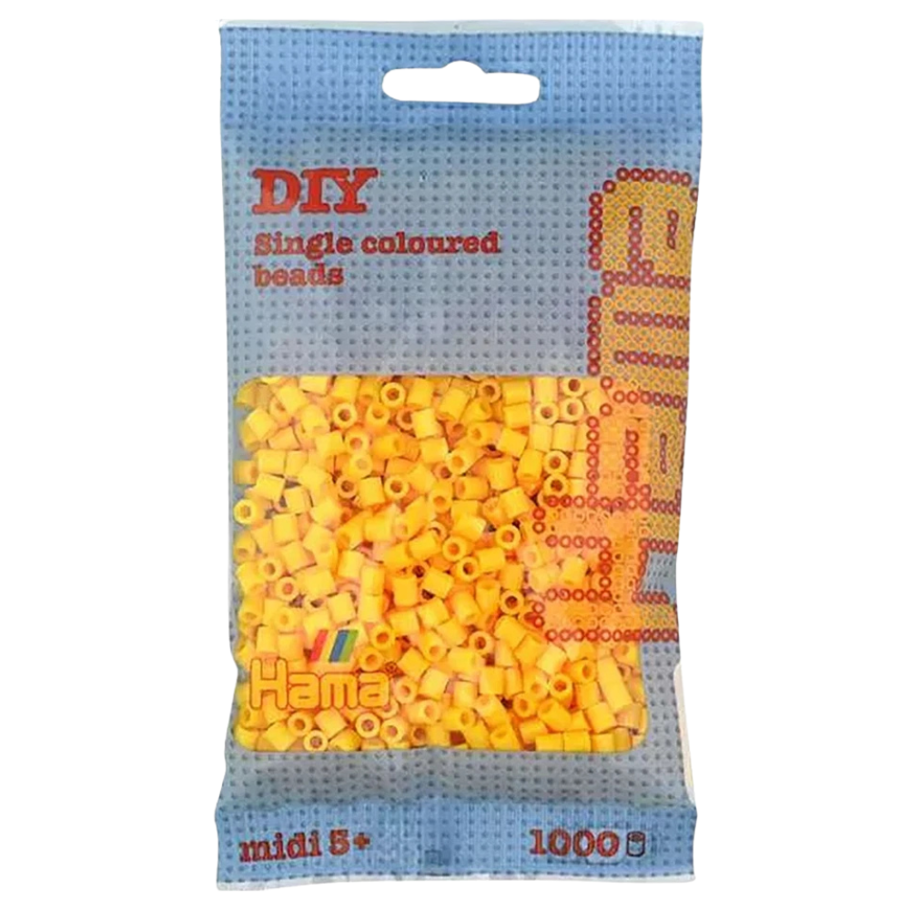 Hama Beads 1000 Midi Beads Refill Bags Assorted Colours Arts & Crafts Set Ages