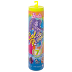 Barbie Neon Colour Reveal Doll Unboxing Surprises Tie-Dye Hair Outfit 30cm Collectible Toy
