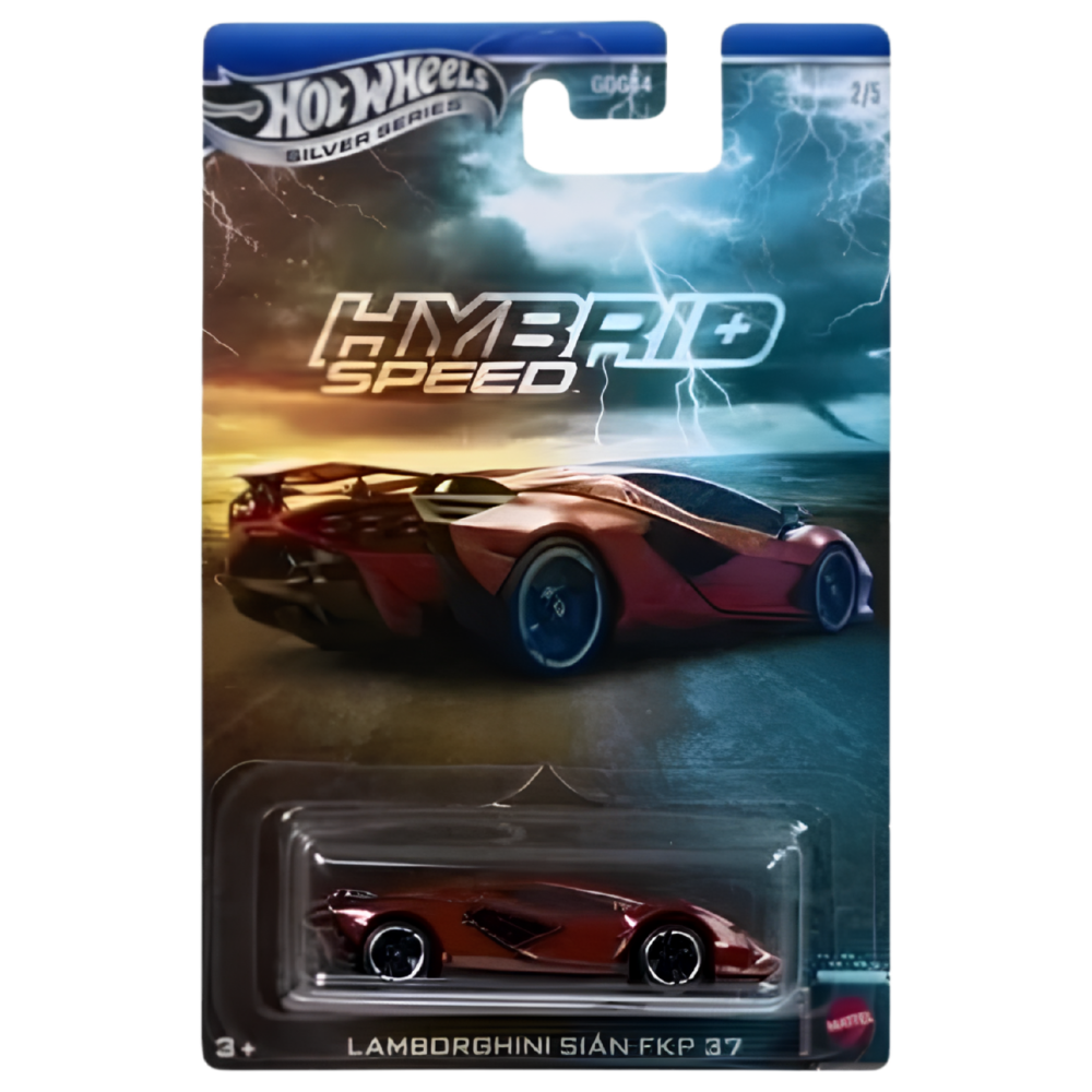 Hot Wheels Hybrid Speed 1:64 Die-Cast Cars Silver Series Mattel 2025 New Collection Collectible Toy Vehicles