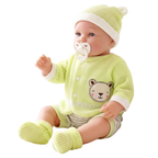 20" Realistic Reborn Silicone Handmade Baby Doll Baby Girl & Boy with Dummy & Bottle