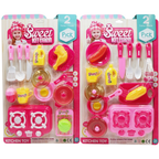 Kids Kitchen Cooking Toy Play Set Pretend Food Accessories Cooker Set for Boys Girls