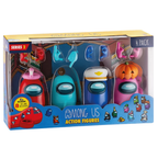Among Us Series 2 Action Figures 4 Pack with Accessories 11cm Collectible Kids Toy Set