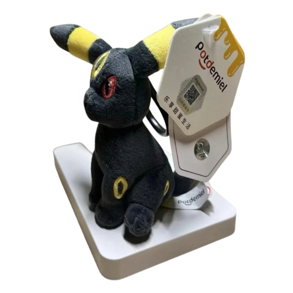 Pokemon Umbreon Plush Keyring Keychain Soft Toy 10cm Eevee Evolution Backpack Bag Kids Gift