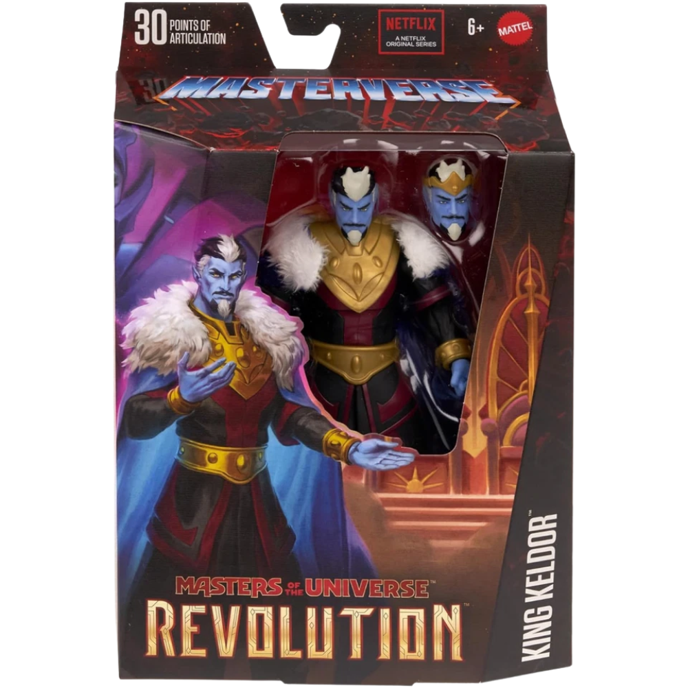 Masters of the Universe Masterverse King Kelder Armor 7-Inch Action Figure Collectible Toy