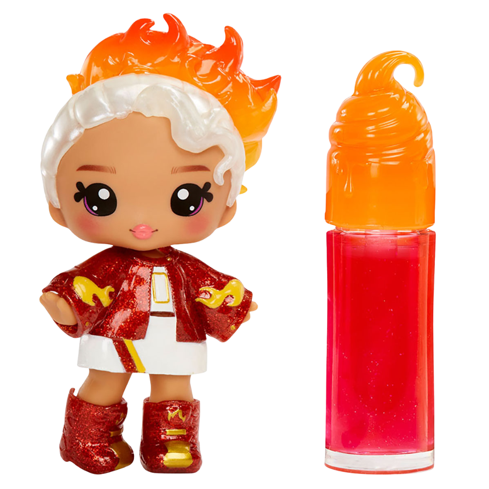 Yummiland Lip Gloss Doll Toy Scented Colour Reveal Small Doll Mystery