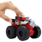 Hot Wheels Monster Trucks Roarin' Wreckers Bone Shaker 1:43 Scale Lights Sounds Toy