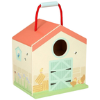Orange Tree Toys Farmyard Wooden Play Set Farm Animals Pretend Play Toy for Kids New