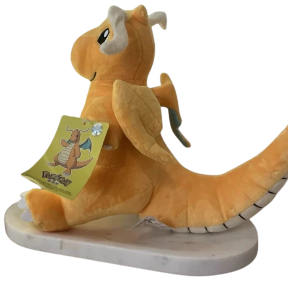 Pokemon Dragonite Plush Soft Toy Teddy 25cm Cute Collectible Kids Gift Brand New Uk Seller