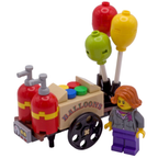 Lego Balloon Cart Funfair Fairground Park Accessory Custom Kit Made with Genuine Lego Parts