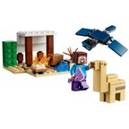 LEGO Minecraft 21251 Steve’s Desert Expedition Biome Building Set with House & Figures