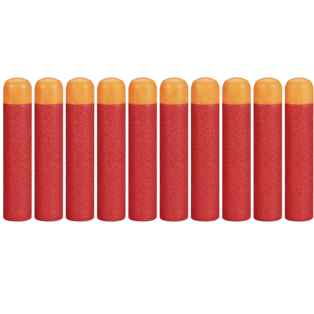 Nerf N-Strike Mega Series 10 Pack Refill Darts Foam Blaster Ammo Kids Toy Hasbro