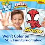Crayola Spider-Man Color Wonder Mess-Free Colouring Set 18 Pages & Markers Activity Toy for Ages 3+